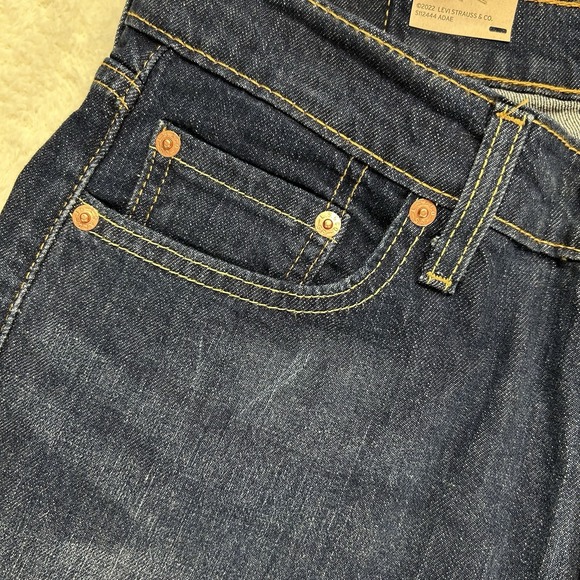 Levi's 541 Mens Jeans NWT Athletic‎ Taper Stretch Dark Wash Denim Size 30x32 - Picture 5 of 11